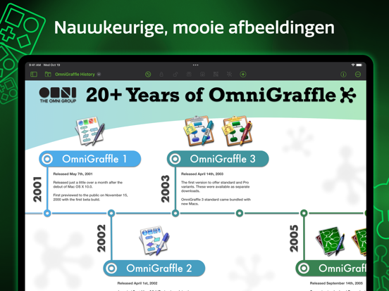 OmniGraffle 3 Enterprise iPad app afbeelding 1