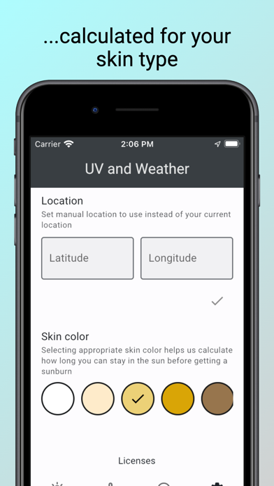 Screenshot #2 pour UV + Weather