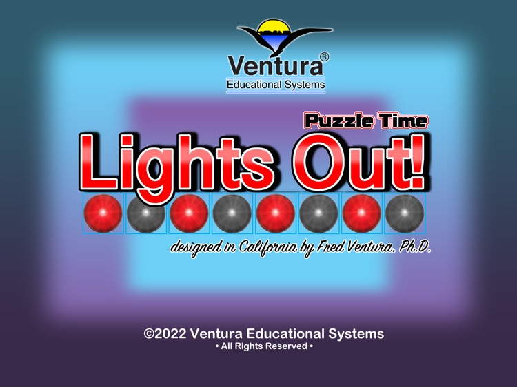 Lights Out! Puzzle Time by Ventura Educational Systems