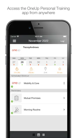 Game screenshot OneUp Personal Training mod apk