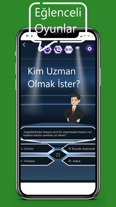 Uzman Öğretmenlik Sınavı. Screenshot