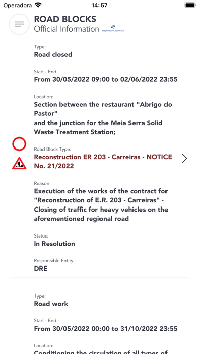 Info Vias Screenshot