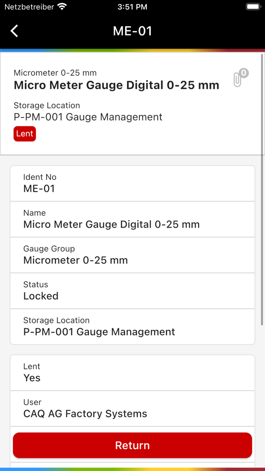#4. Gauge Management PMM.Net (iOS) 由: CAQ AG Factory Systems