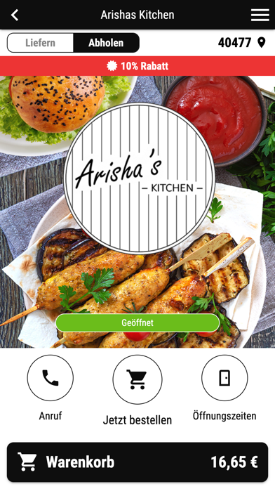 Arishas Kitchen Screenshot
