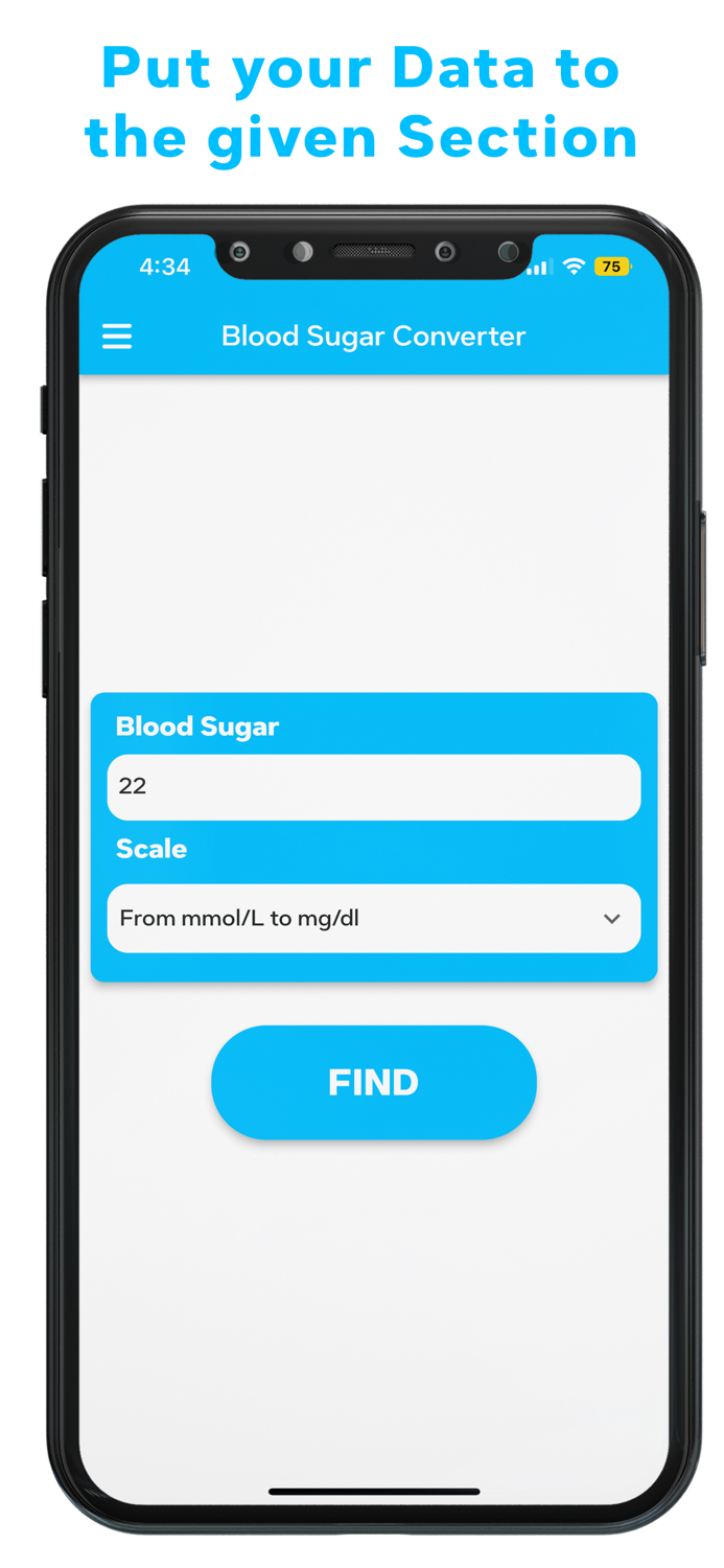 Blood Sugar Glucose Converter