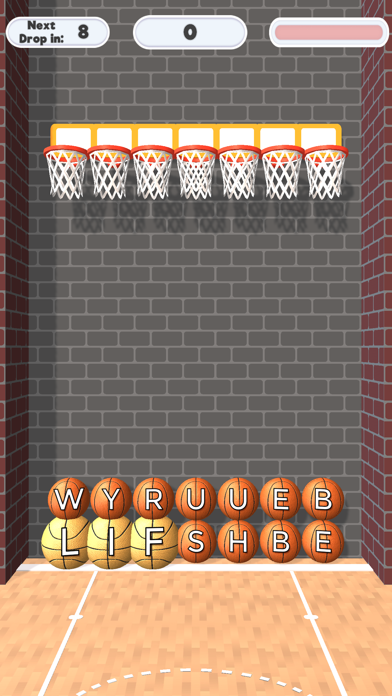 Word Hoops! Screenshot