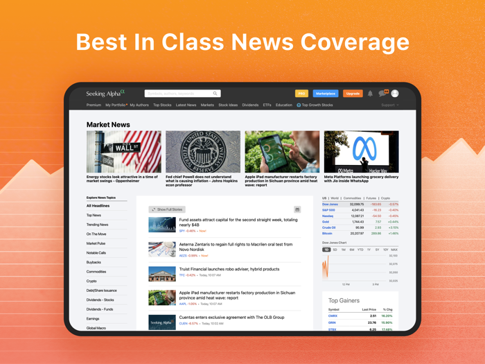 Seeking Alpha News and Analysis