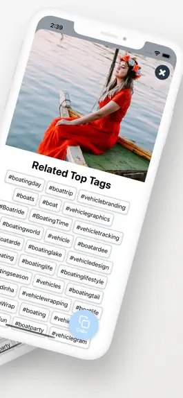Game screenshot AI Photo Hashtag Generator Pro apk