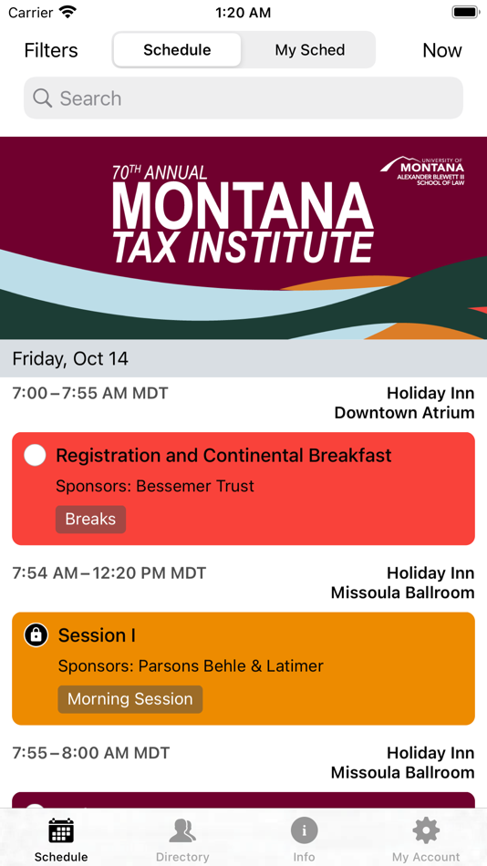 #1. 70th MT Tax (iOS) Von: The University of Montana