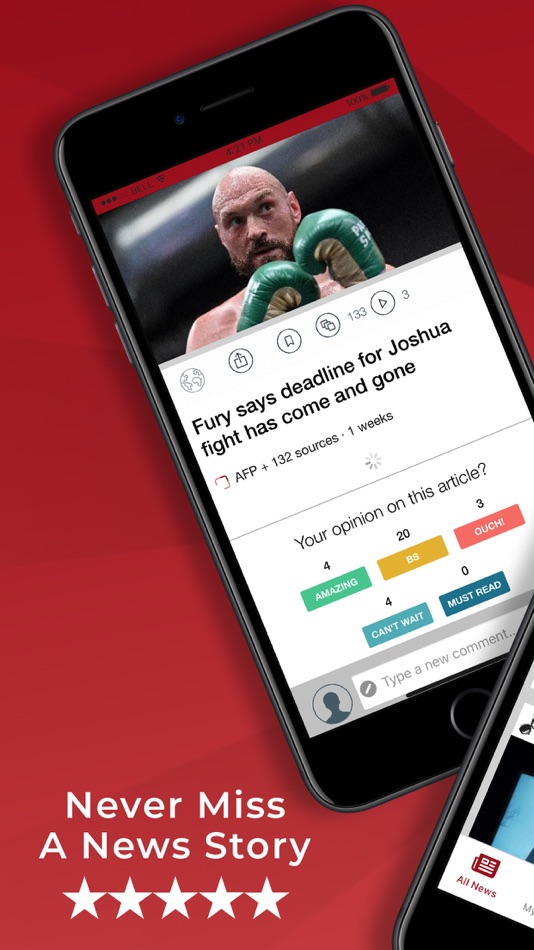Boxing News & Match Results - 5.0.0 - (iOS)