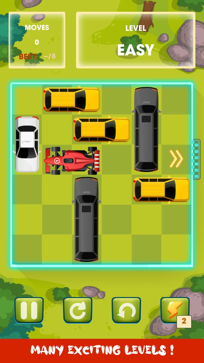 Parking Puzzle - Move The Car