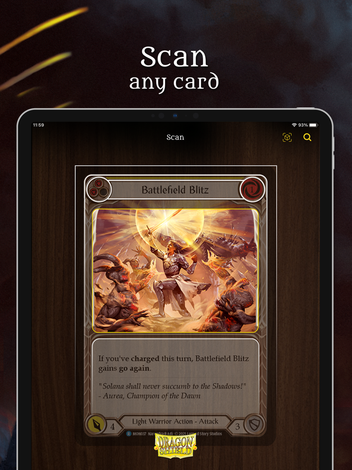 FaB Scanner - Dragon Shield