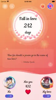 couples day - count love days iphone screenshot 1