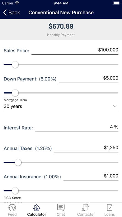 Paducah Bank WOW Mortgage Screenshot