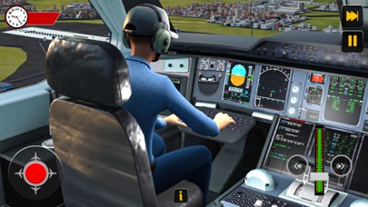飛行機の飛行シミュレーション3Dゲームのおすすめ画像3