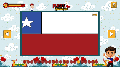 Flag Coloring Screenshot