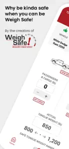 WeighSafe screenshot #1 for iPhone