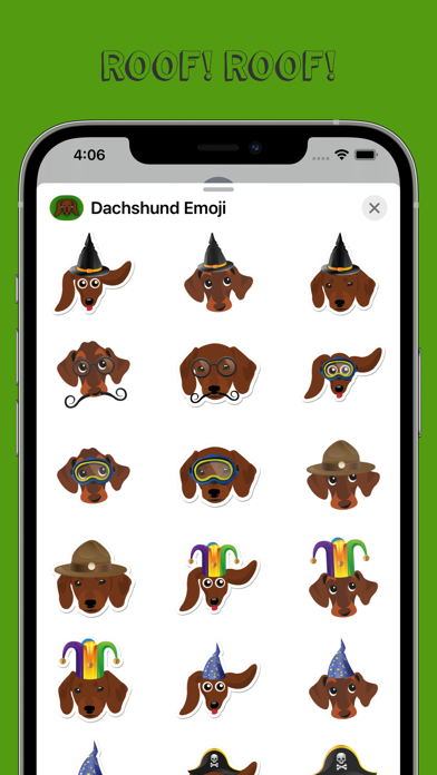 Dachshund Emoji Screenshot