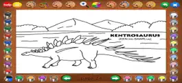 Game screenshot Coloring Book 2: Dinosaurs hack