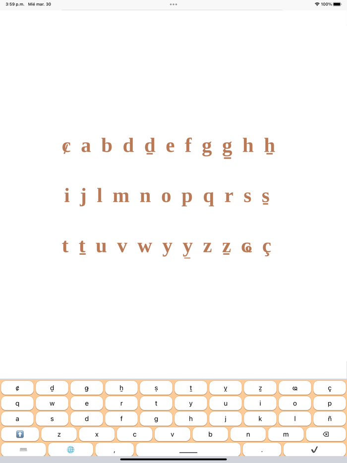 Teclado Árabe Coloquial