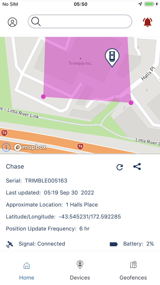 #2. Trimble Sentinel (iOS) 由: Trimble Inc.