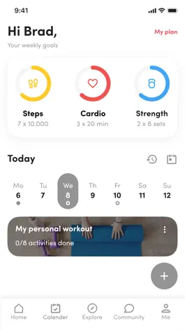 Game screenshot MI PLAN INSPIRING FITNESS mod apk