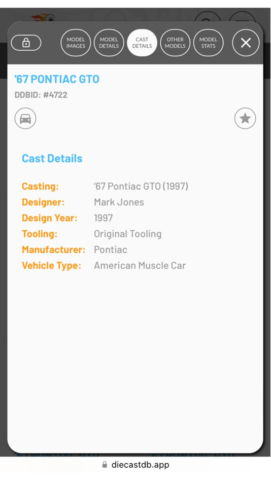 #5. DiecastDB (iOS) Av: Redline Diecasts Limited