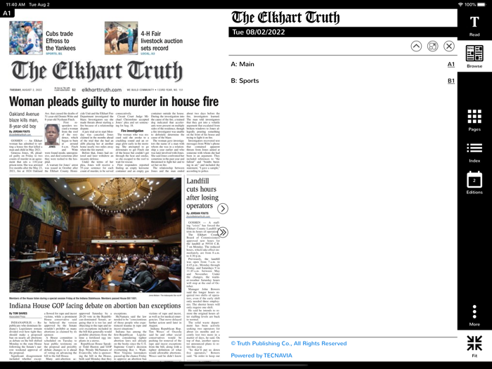 Elkhart Truth eEdition