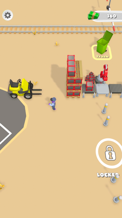 Cargo Train Station 3D Screenshot