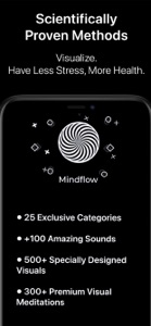 Mindflow: Visual Meditation screenshot #1 for iPhone