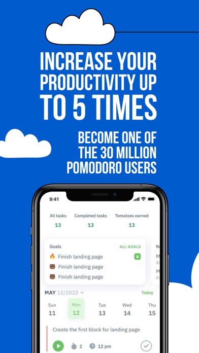 Pomodoro Focus Timer & Planner Screenshot