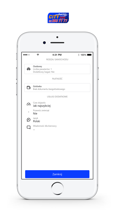City Taxi Katowice Screenshot