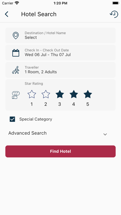 TravelXE B2B Screenshot