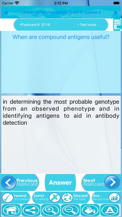 Clinical Immunohematology Q&A screenshot-3