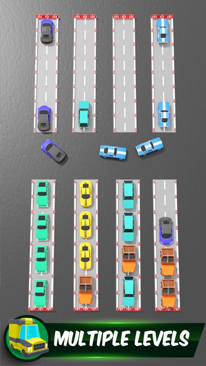 Car Sort Puzzle Color Match screenshot-3