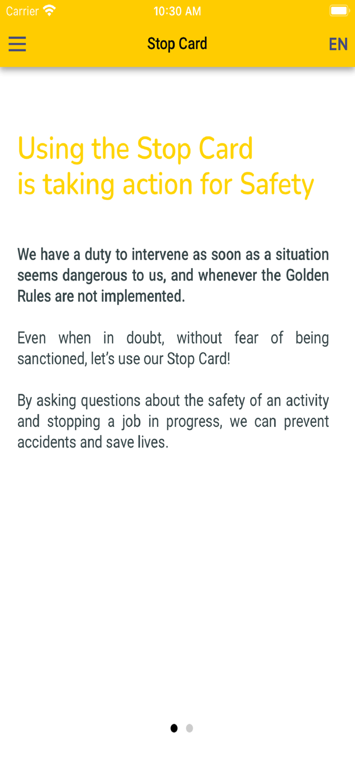 TotalEnergies Golden Rules