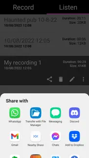 evp recorder (voice recorder) iphone screenshot 3