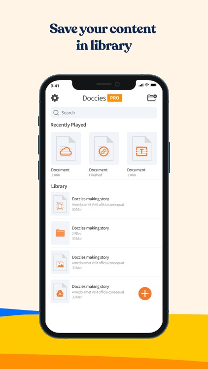 Doccies-Text to Speech PDF