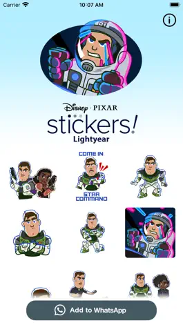 Game screenshot Pixar Stickers: Lightyear mod apk