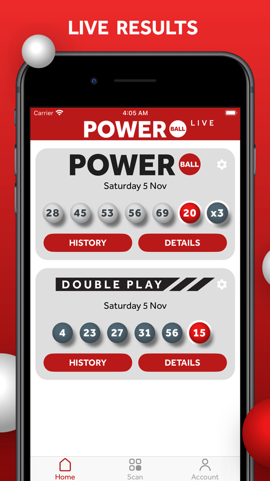 Powerball Live: Ticket Scanner - 1.2.1 - (iOS)