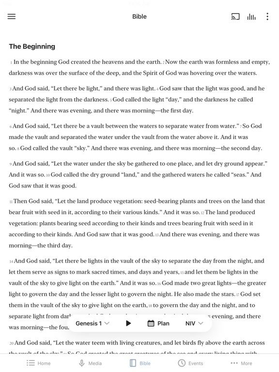 Calvary Syracuse iPad screenshot 2 - Education app