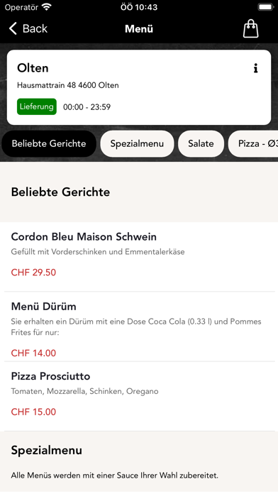 Restaurant 3 Tanne Screenshot