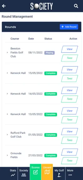 Game screenshot My Society Golf hack