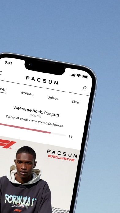 PacSun Screenshot