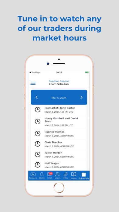 Simpler Trading Mobile Screenshot