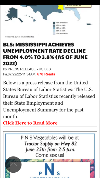 The Delta Democrat-Times Screenshot