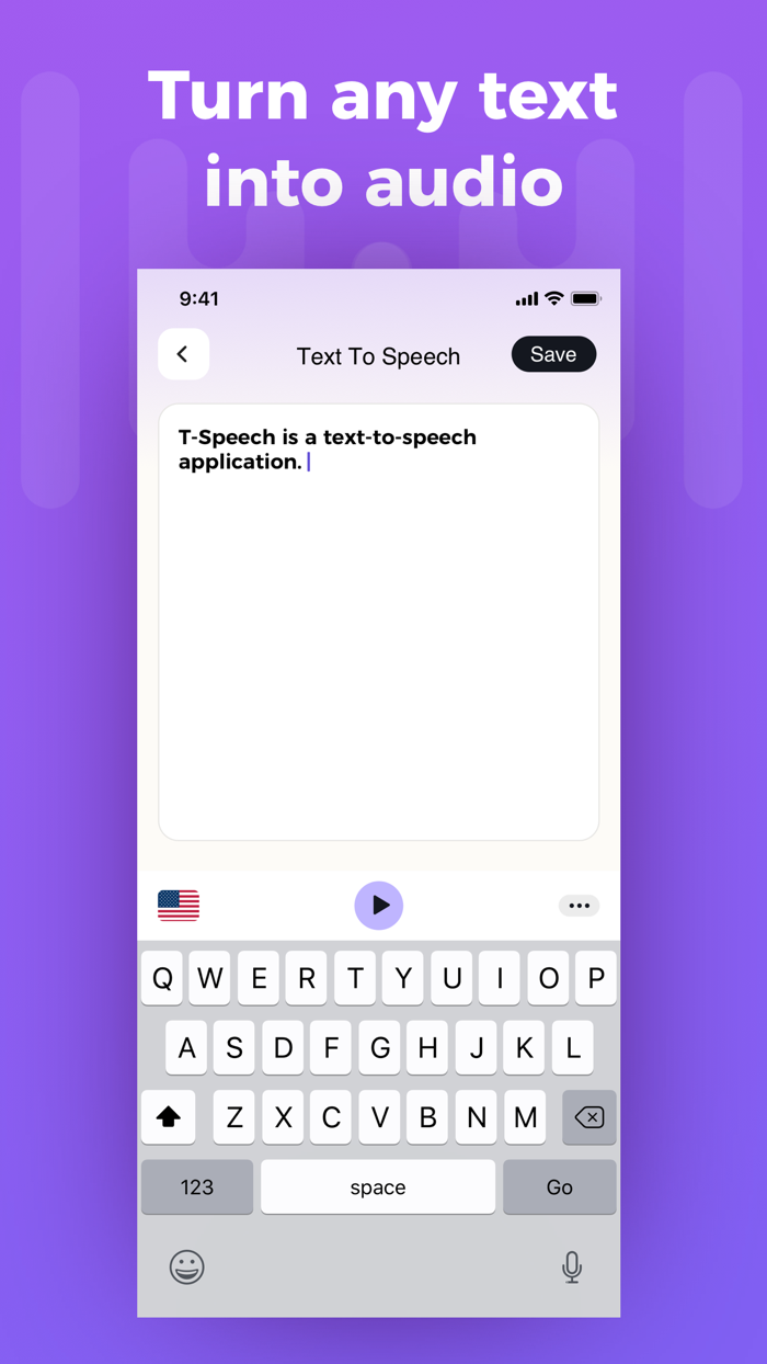 T-Speech Text to Speech
