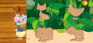 QCat Animal Zoo Puzzle screenshot #4 for iPhone