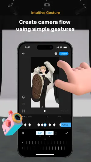 Chelly: 3D Avatar video editor screenshot 3