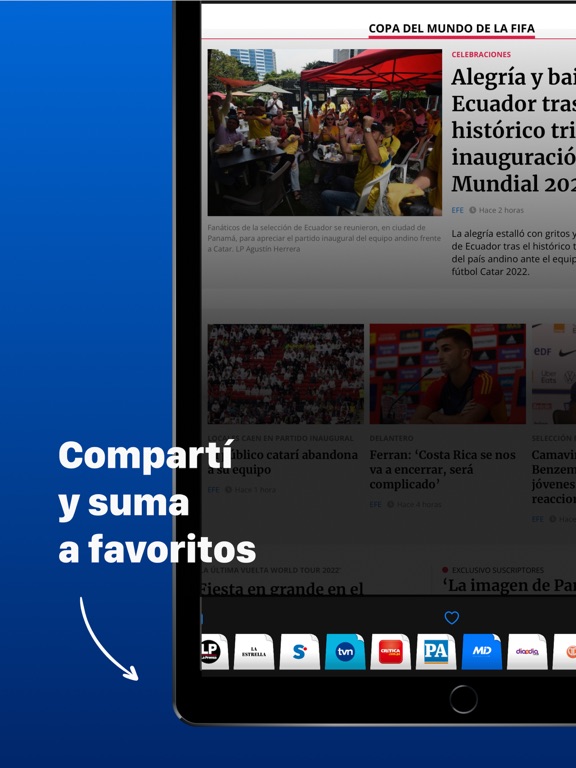 Screenshot #6 pour Periódicos Panameños